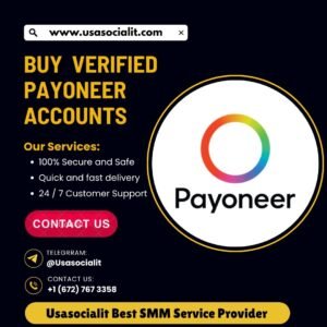 Buy Verified Payoneer Accounts